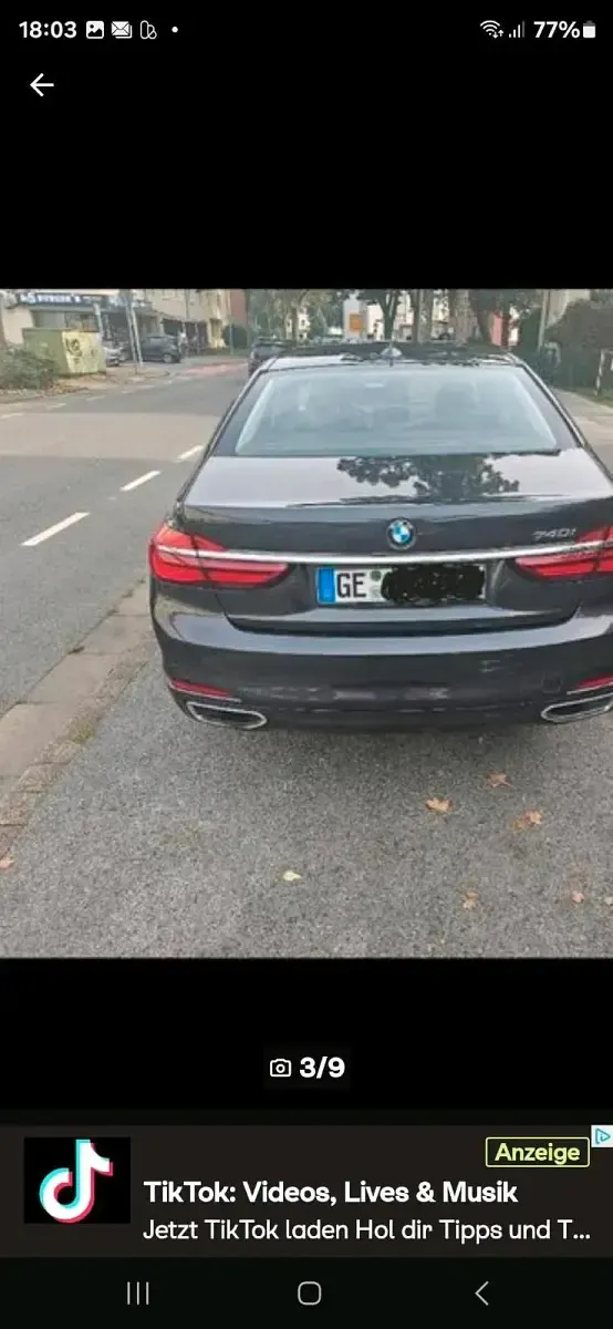 Gebraucht BMW 740 Shadowline 326 PS (239 kW) 2018 Limousine