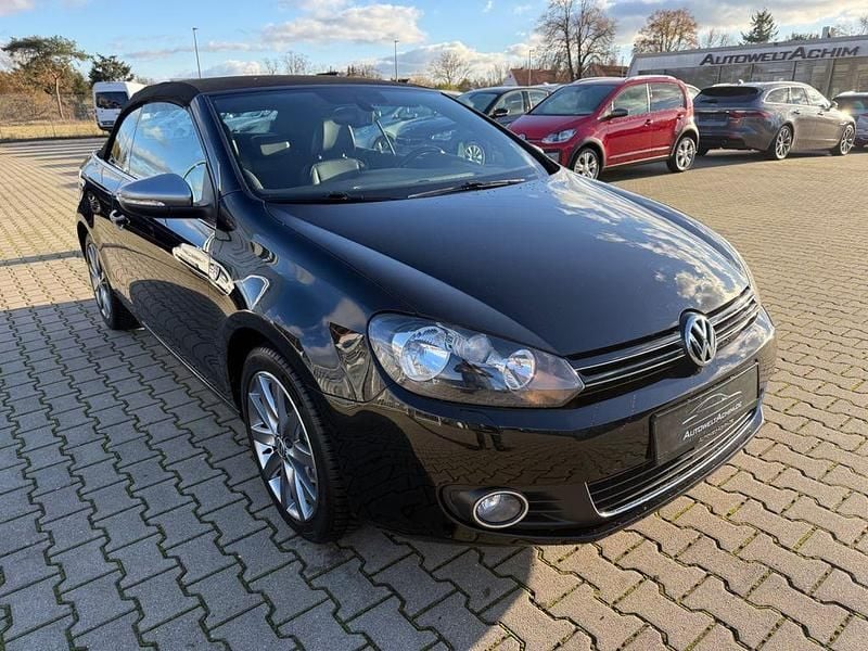 Gebraucht VW Golf Cabriolet Karmann 105 PS (77 kW) 2015 Schwarz Cabrio