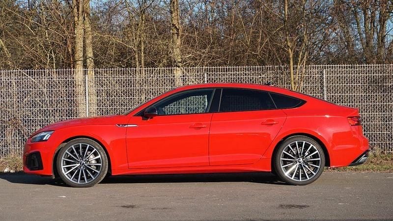 Gebraucht Audi A5 S-Line 204 PS (150 kW) 2022 Rot Coupé