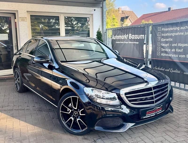 Schwarz Gebraucht 2018 Mercedes C200 Business Limousine | 19.290 € (Superpreis) - Bild 1/3
