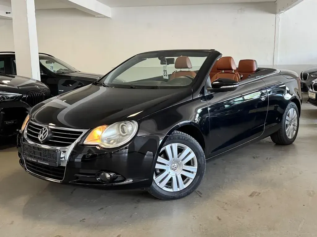 Gebraucht VW Eos Edition 122 PS (89 kW) 2009 Schwarz Cabrio