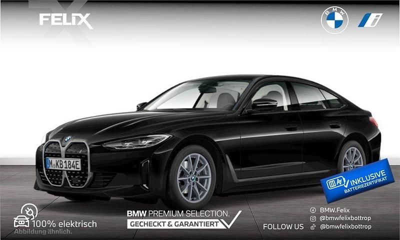Black sapphire Gebraucht 2023 BMW i4 Sport Line Limousine | 39.880 € (Fairer Preis) - Bild 1/4