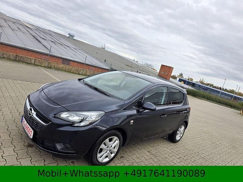 Blau Gebraucht 2019 Opel Corsa Limousine | 6.900 € (Guter Preis) - Bild 1/4