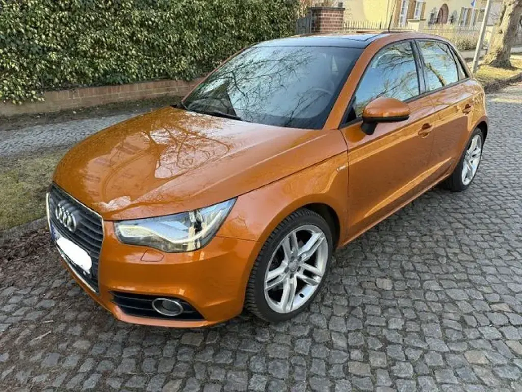 Usata Audi A1 122 CV (89 kW) 2012 Arancione Utilitaria