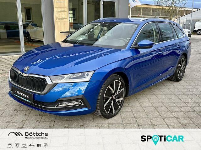 Blau Gebraucht 2021 Skoda Octavia First Edition Kombi | 25.950 € (Fairer Preis) - Bild 1/2