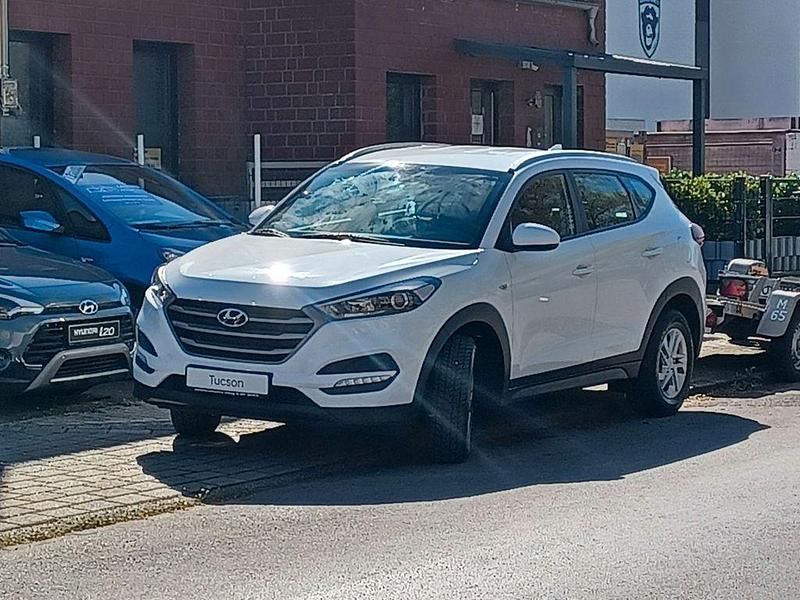 Gebraucht Hyundai Tucson 132 PS (97 kW) 2018 Weiß SUV