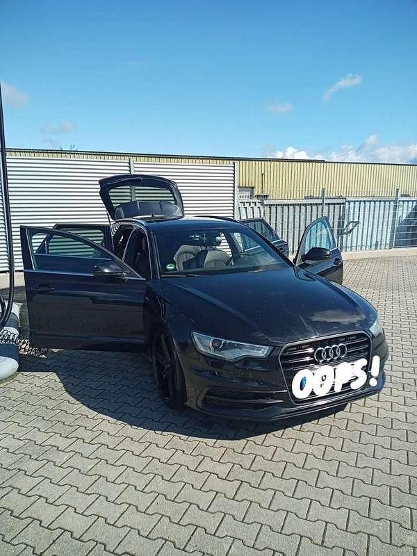 Usata Audi A6 S-Line 204 CV (150 kW) 2012 Nero Station wagon