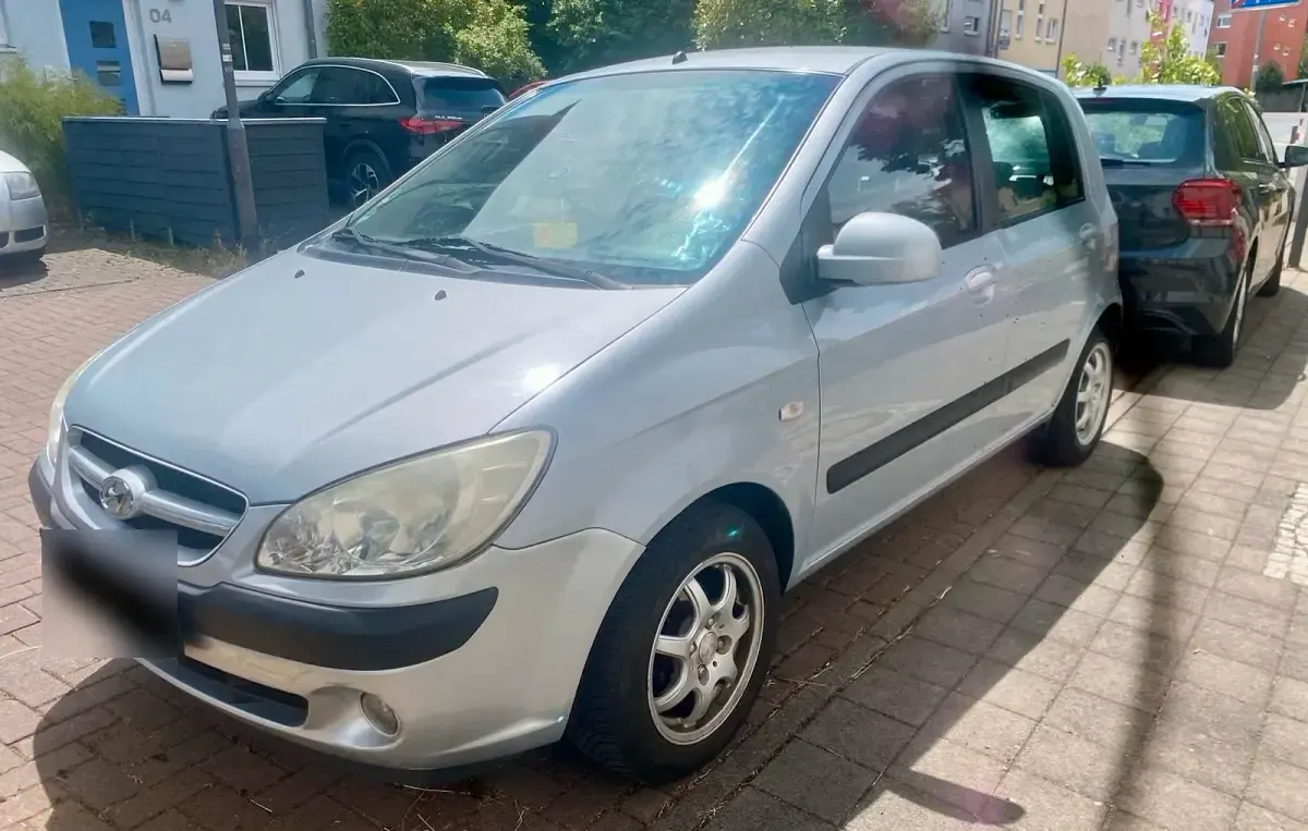 Gebraucht Hyundai Getz Edition 67 PS (49 kW) 2008 Silber Kleinwagen