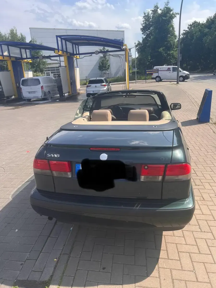 Gebraucht Saab 9-3 150 PS (110 kW) 1997 Grün Cabrio