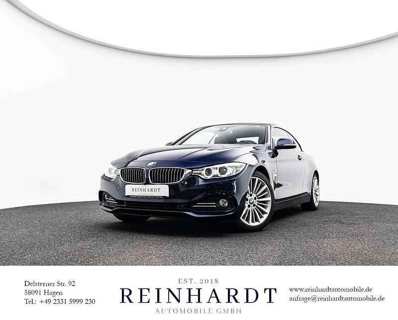 Imperialblau brillanteffekt me Gebraucht 2014 BMW 430 Cabriolet Luxury Line Cabrio | 21.230 € (Etwas zu teuer) - Bild 1/3