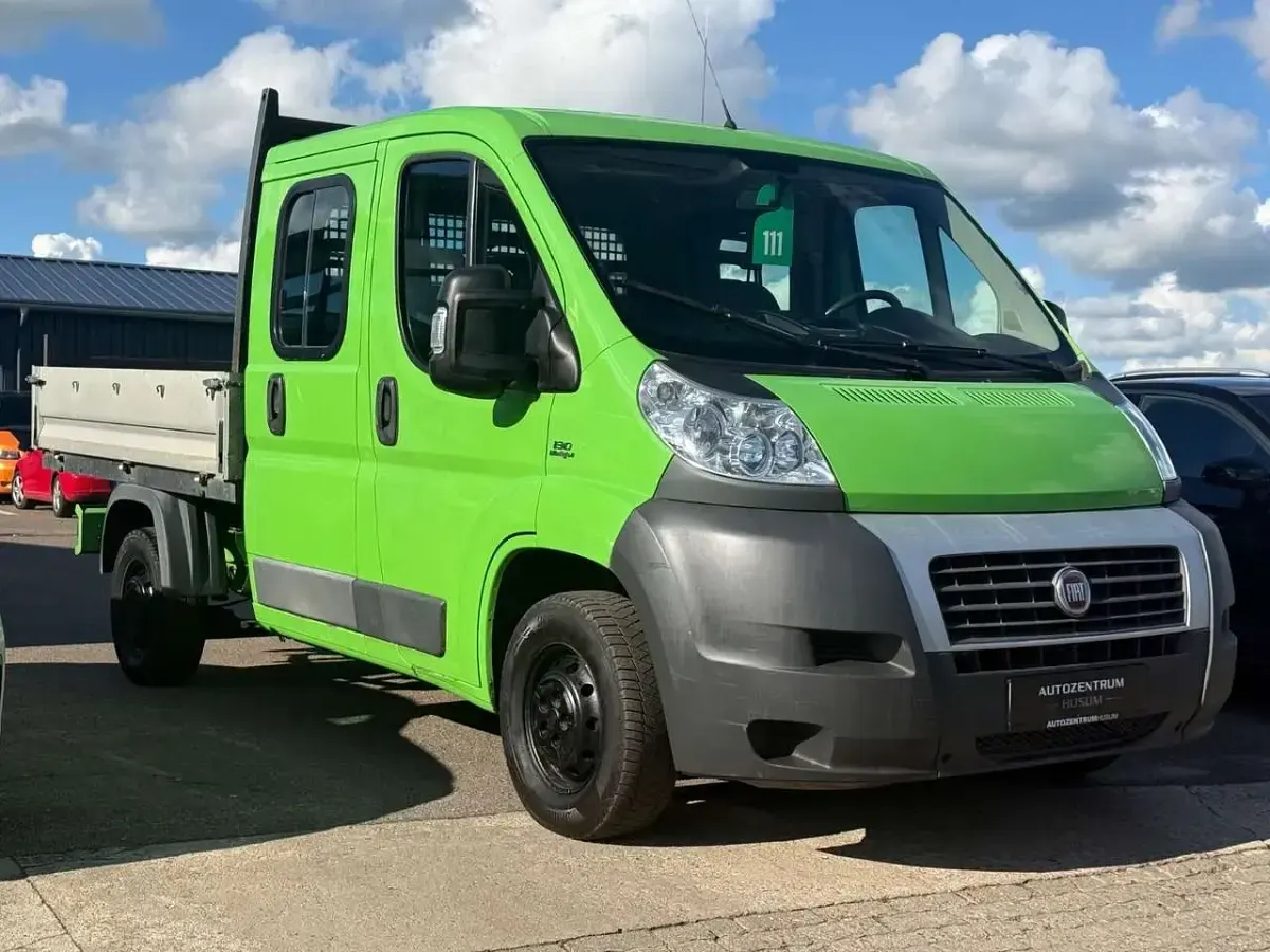 Gebraucht Fiat Ducato 131 PS (96 kW) 2013 Grün Van