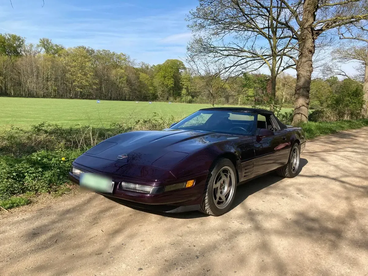 Gebraucht Corvette C4 243 PS (178 kW) 1991 Violett Cabrio
