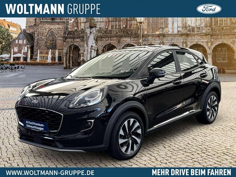 Gebraucht Ford Puma Titanium 125 PS (91 kW) 2023 Obsidianschwarz metallic Limousine