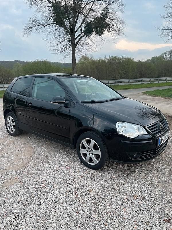 Gebraucht VW Polo United 80 PS (58 kW) 2009 Schwarz Kleinwagen