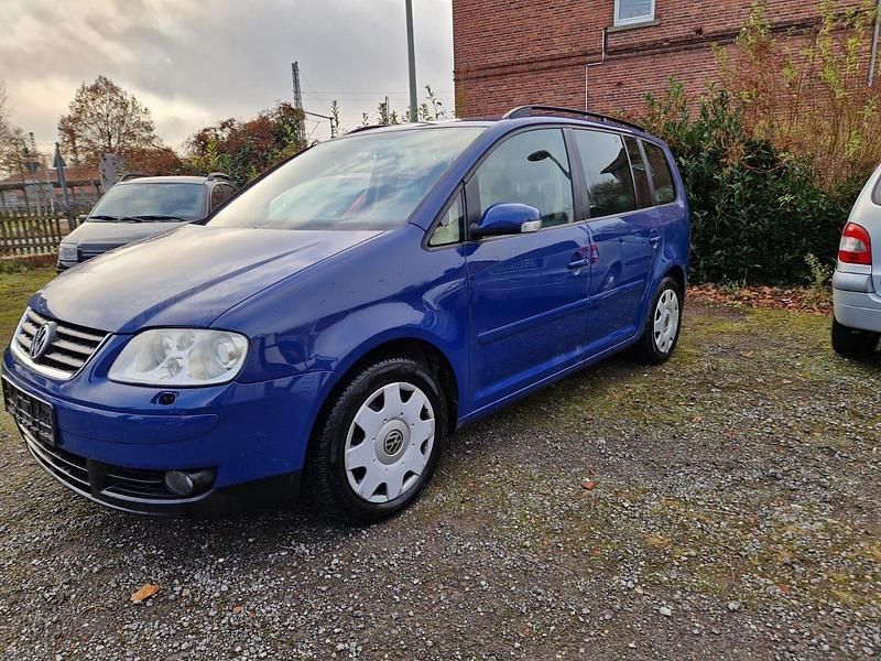 Blau Gebraucht 2005 VW Touran Van / Kleinbus | 1.250 € (Superpreis) - Bild 1/4