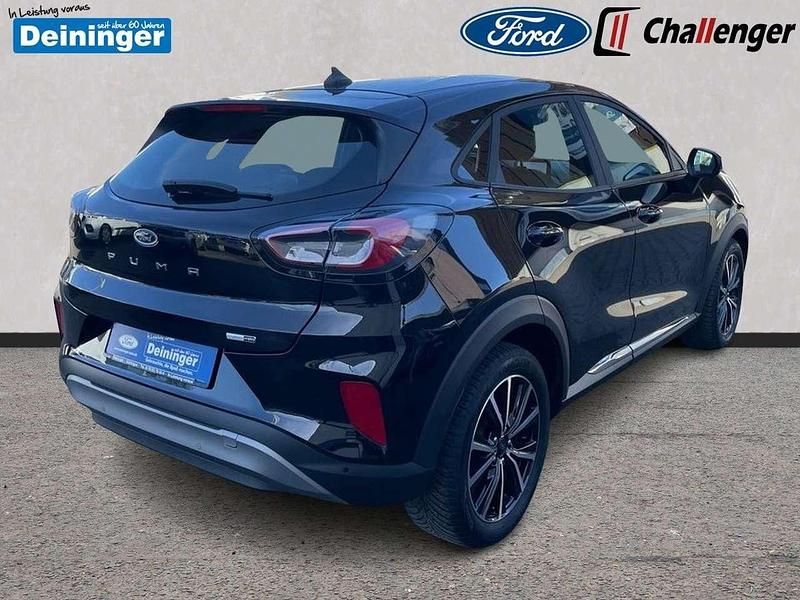 Gebraucht Ford Puma Titanium 125 PS (91 kW) 2022 Obsidianschwarz SUV