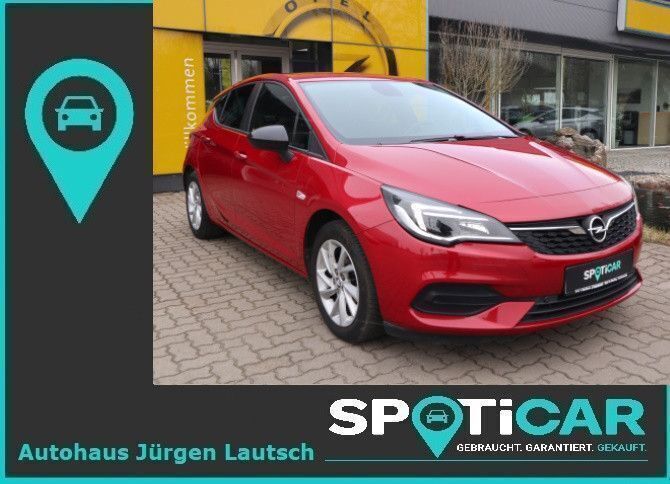 Red metallic Gebraucht 2021 Opel Astra Edition Limousine | 12.990 € (Guter Preis) - Bild 1/4