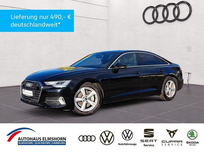 Mythosschwarz metallic Gebraucht 2023 Audi A6 Sport Limousine | 38.990 € (Superpreis) - Bild 1/4