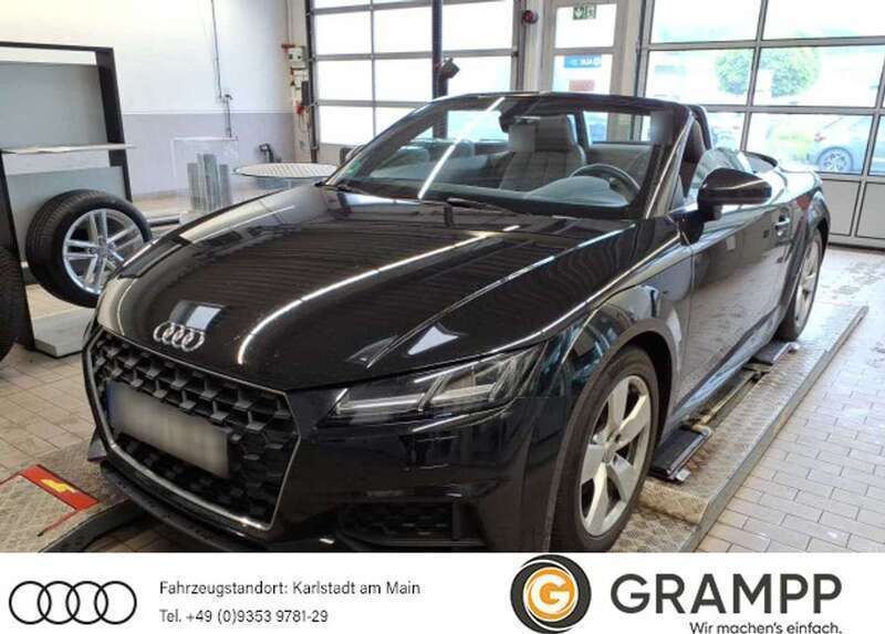 Mythosschwarz metallic Gebraucht 2022 Audi TT Cabrio | 37.340 € (Etwas zu teuer) - Bild 1/3