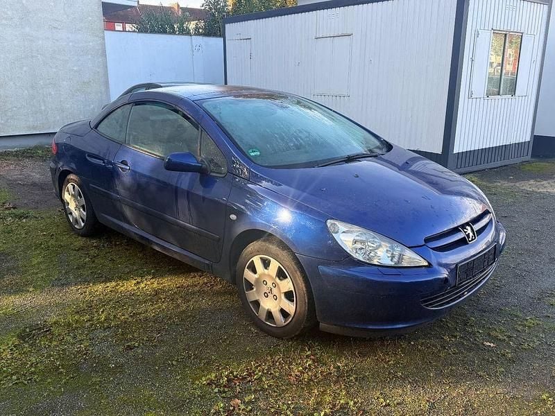 Blau Gebraucht 2005 Peugeot 307 CC Cabrio | 550 € (Superpreis) - Bild 1/4