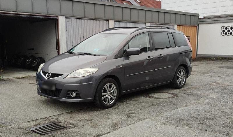 Gebraucht Mazda 5 Exclusive 116 PS (85 kW) 2008 Grau Van / Kleinbus