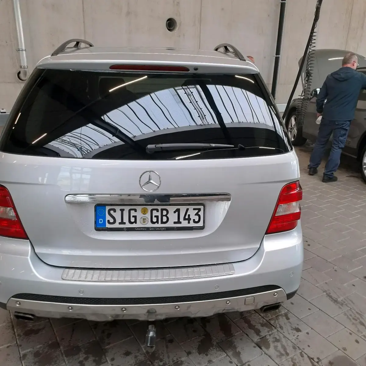 Gebraucht Mercedes ML280 190 PS (139 kW) 2008 Silber SUV
