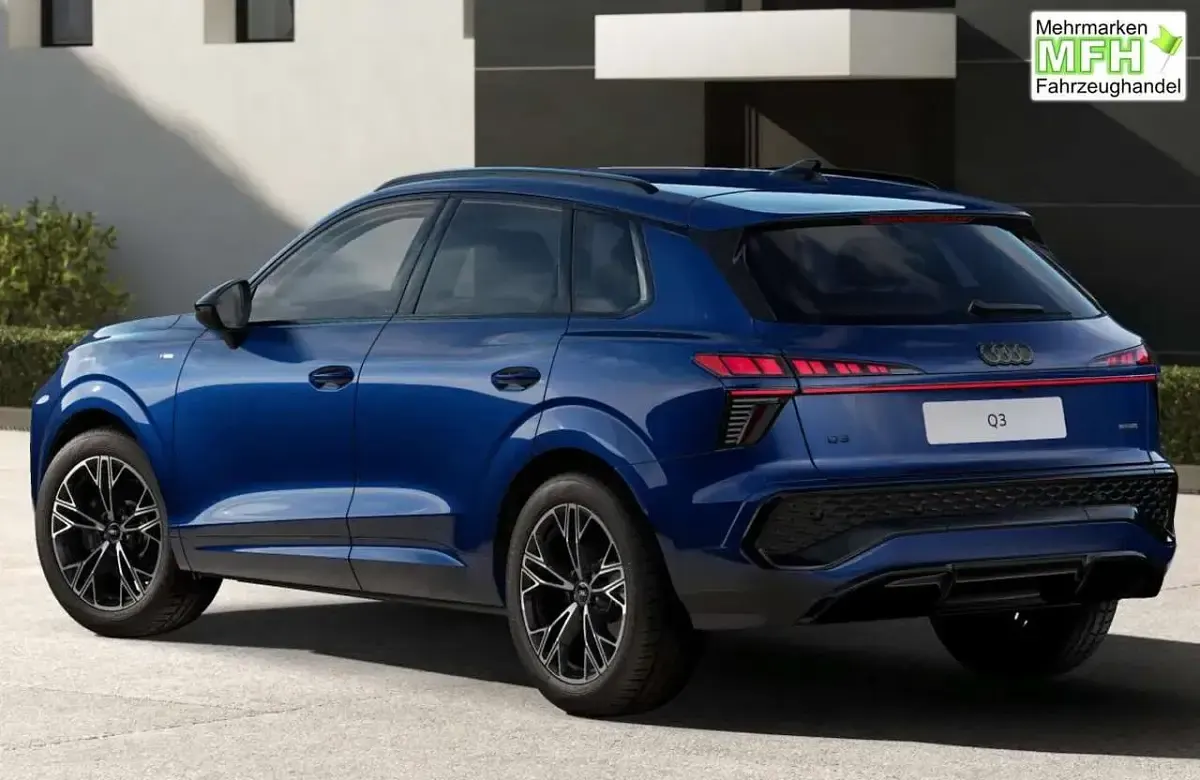 Neu Audi Q3 S-Line 204 PS (150 kW) 2026 Navarrablau metallic SUV