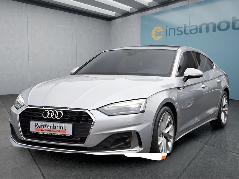 Grau Gebraucht 2022 Audi A5 Sportback Limousine | 33.299 € (Fairer Preis) - Bild 1/4