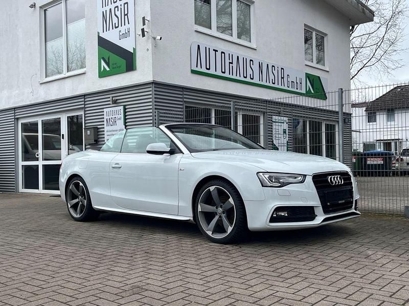 Gebraucht Audi A5 Cabriolet S-Line 170 PS (125 kW) 2012 Weiß Cabrio