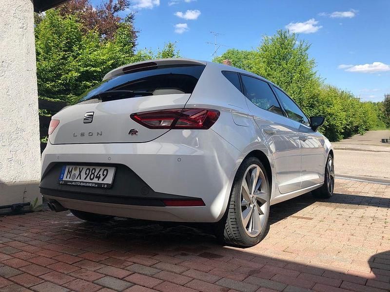 Gebraucht Seat Leon ST FR 184 PS (135 kW) 2014 Weiß Kombi