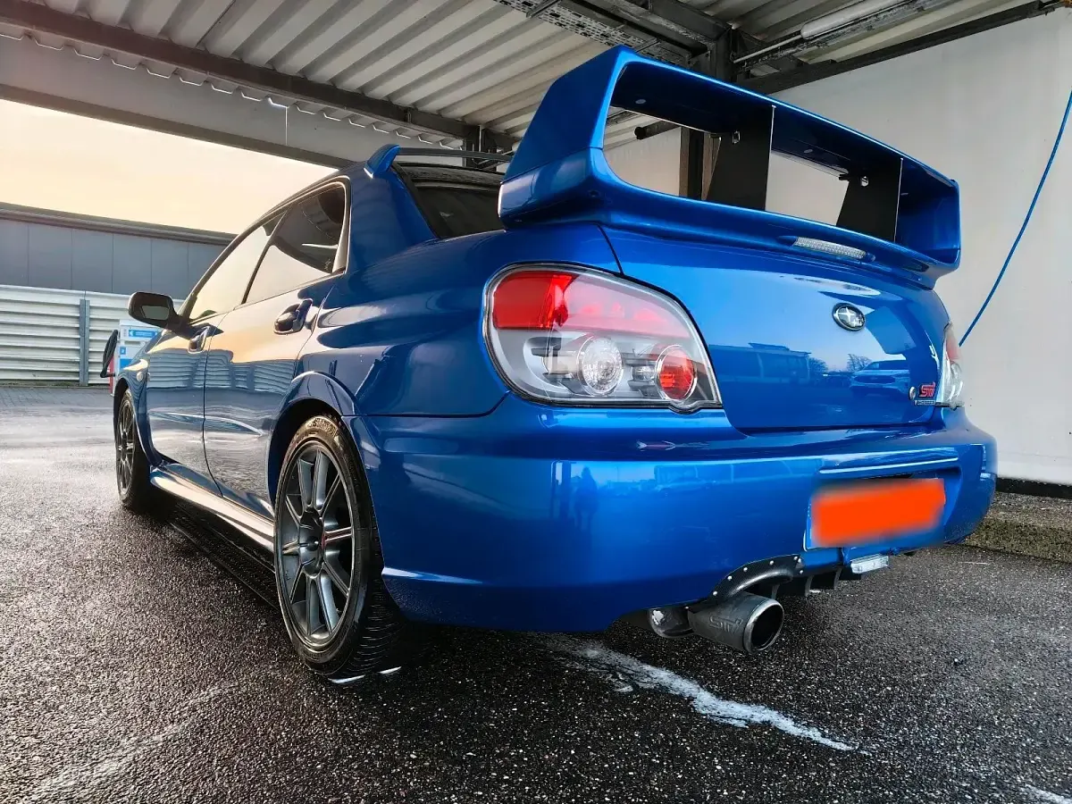 Gebraucht Subaru Impreza 280 PS (205 kW) 2005 Blau Limousine