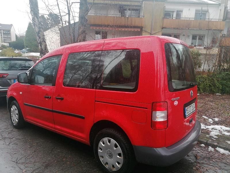 Rot Gebraucht 2008 VW Caddy Life Van / Kleinbus | 3.500 € (Superpreis) - Bild 1/4