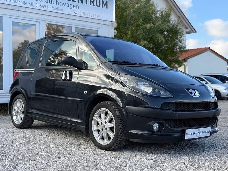 Gebraucht Peugeot 1007 Tendance 68 PS (50 kW) 2007 Schwarz Van / Kleinbus
