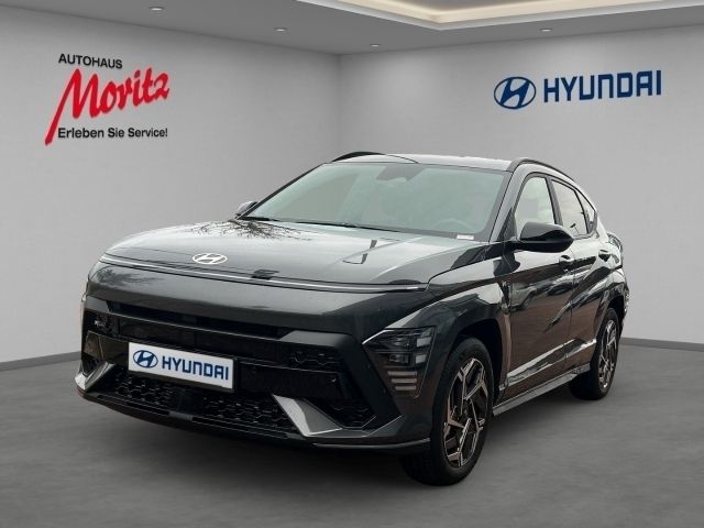 Grau Gebraucht 2024 Hyundai Kona N Line SUV | 30.450 € (Guter Preis) - Bild 1/4