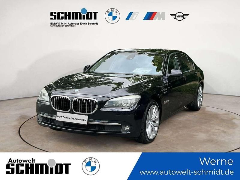 Black sapphire metallic Gebraucht 2011 BMW 760L Limousine | 20.590 € - Bild 1/4