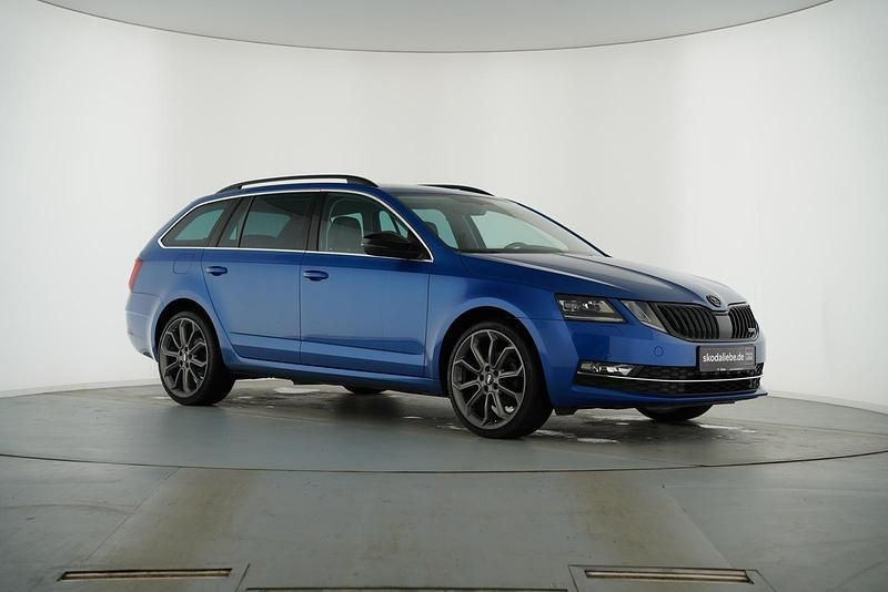 Gebraucht Skoda Octavia Style 150 PS (110 kW) 2017 Raceblau metallic Kombi