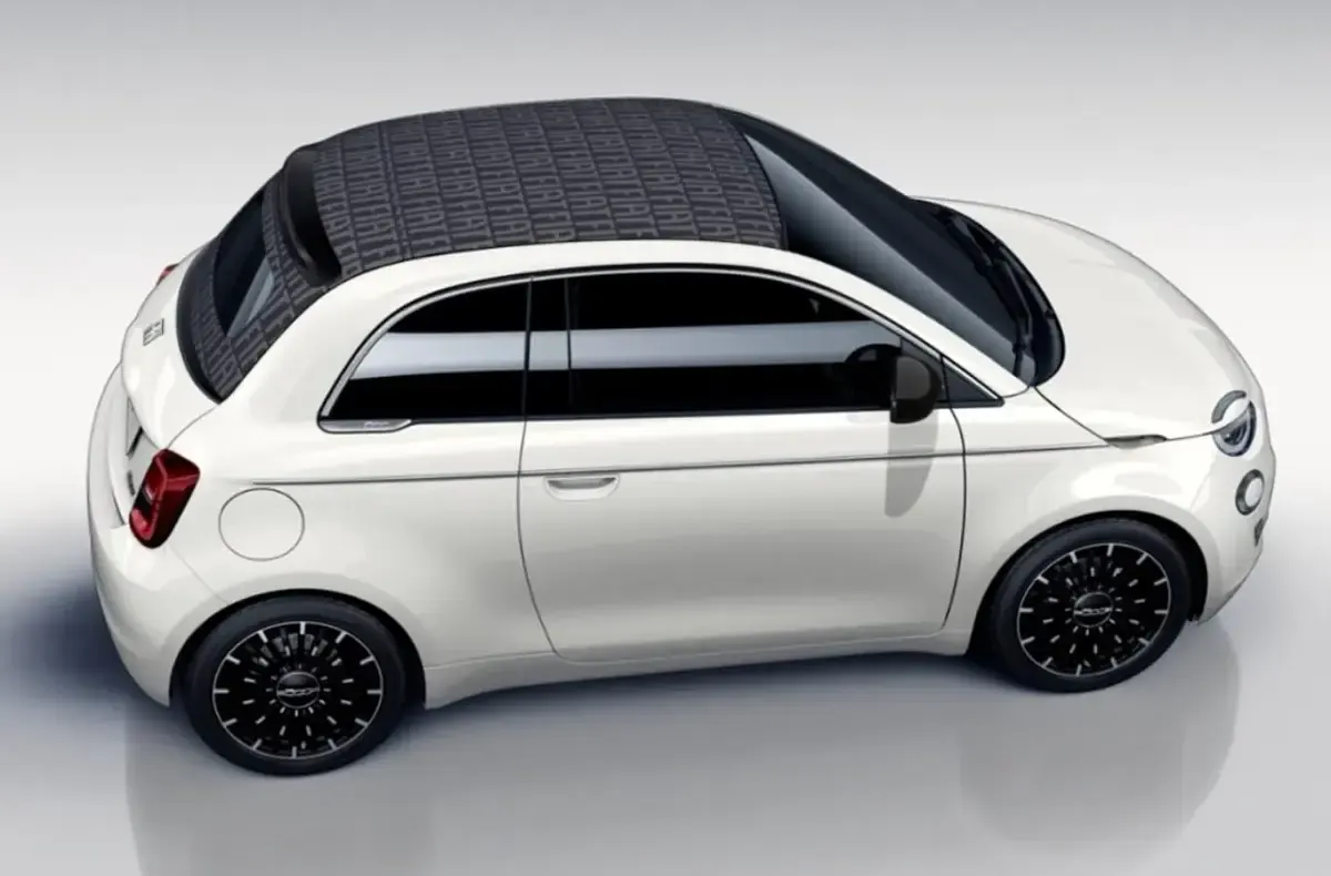 Neu Fiat 500C La Prima 65 PS (47 kW) 2026 Ice weiß Cabrio