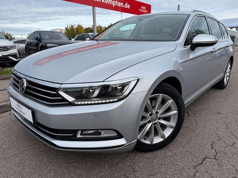 Silber Gebraucht 2019 VW Passat Highline Kombi | 17.900 € (Guter Preis) - Bild 1/4