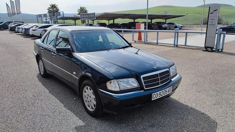 Blau Gebraucht 1999 Mercedes C280 Elegance Limousine | 14.000 € - Bild 1/4