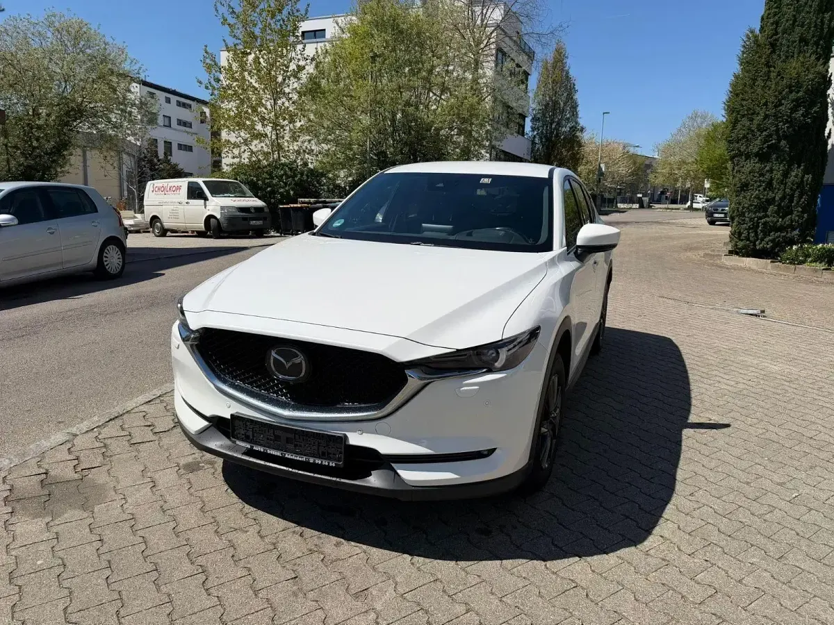 Gebraucht Mazda CX-5 Sports-Line 184 PS (135 kW) 2020 Weiß SUV