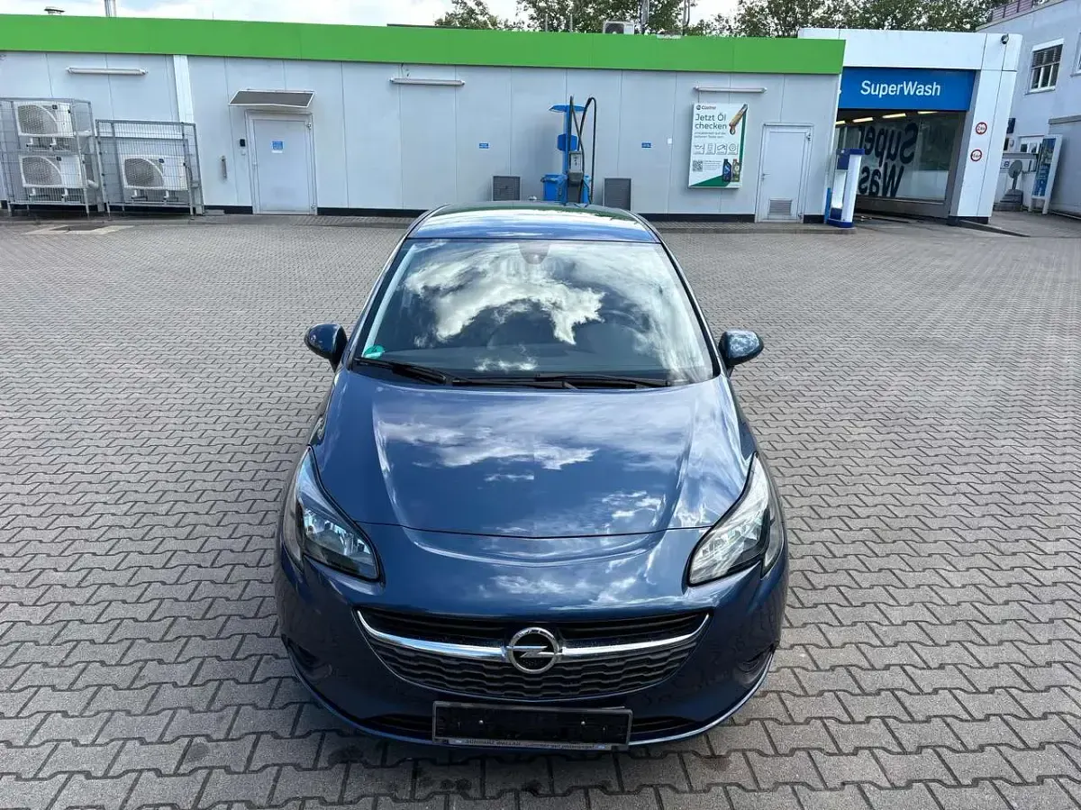 Gebraucht Opel Corsa drive 101 PS (74 kW) 2016 Nacht blau met Kleinwagen