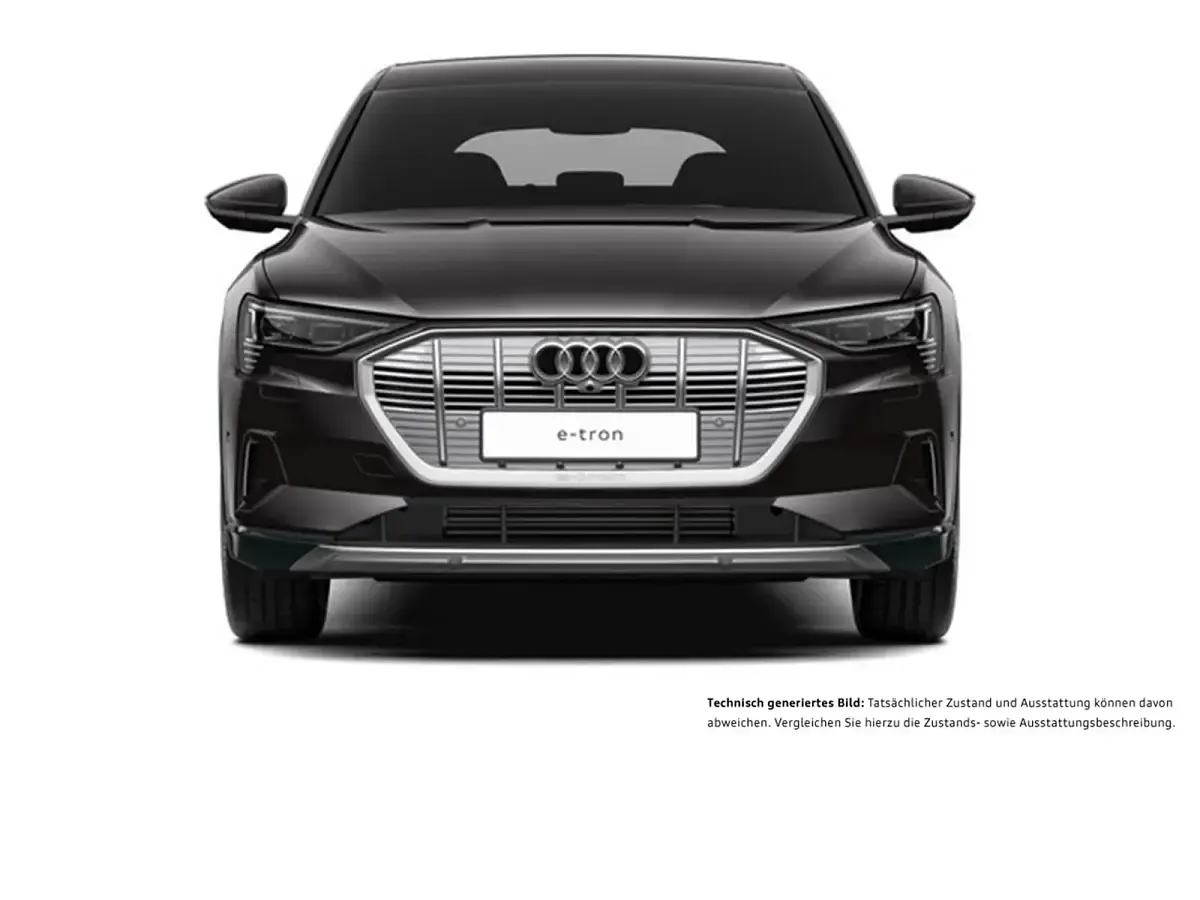 Gebraucht Audi e-tron Sportback S-Line 300 kW (408 PS) 2022 Brillantschwarz SUV