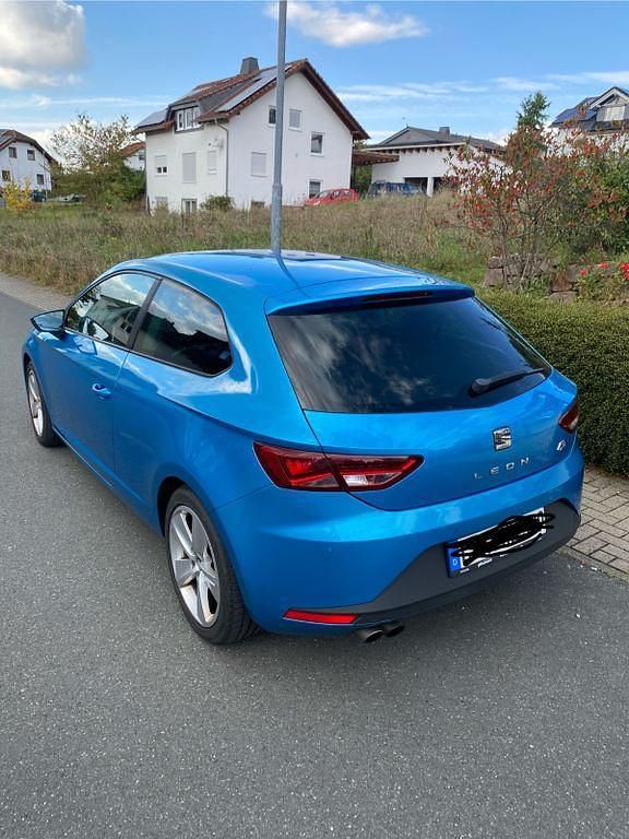 Gebraucht Seat Leon SC FR 122 PS (89 kW) 2014 Blau Kleinwagen