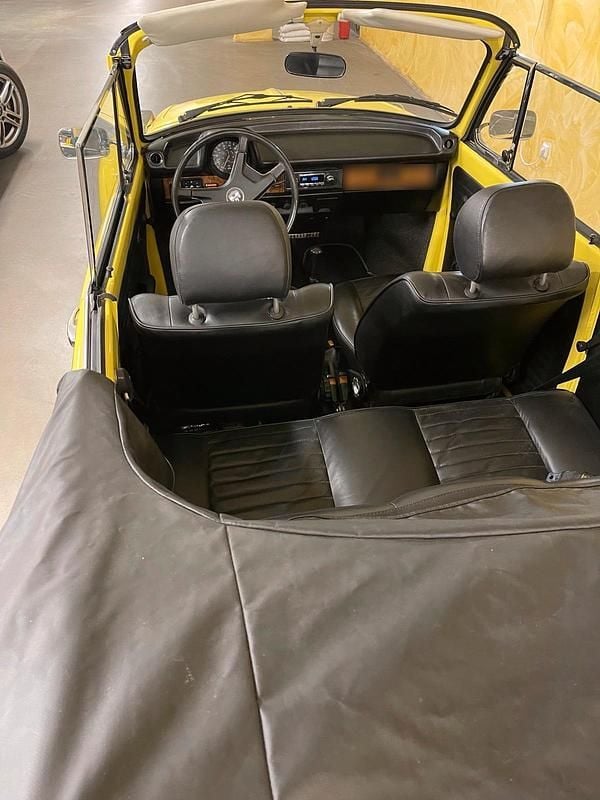Usata VW Käfer 1979 Giallo Cabrio