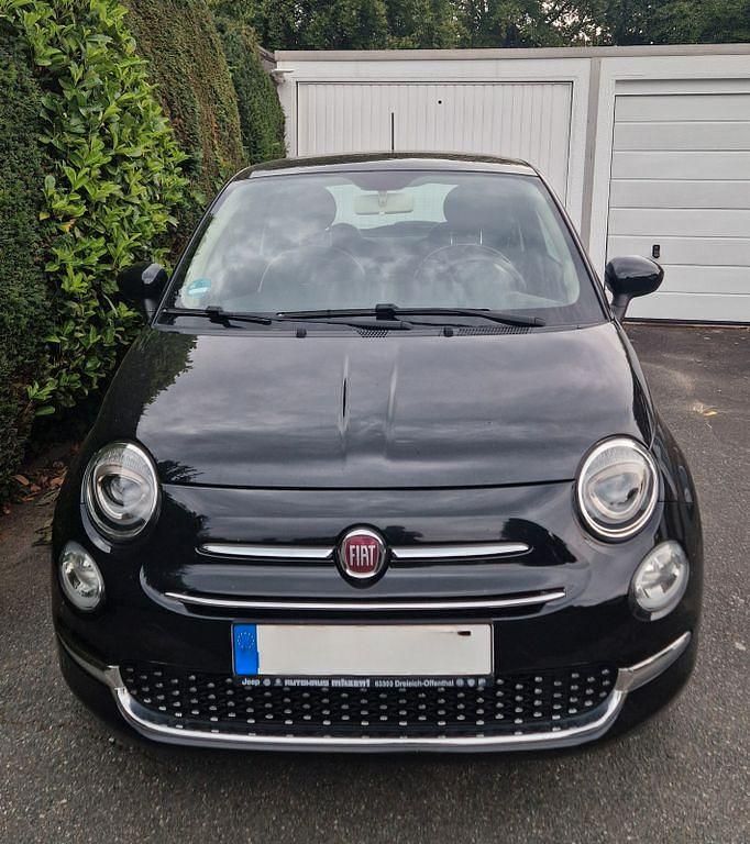 Schwarz Gebraucht 2019 Fiat 500 Lounge Kleinwagen | 9.100 € (Guter Preis) - Bild 1/4