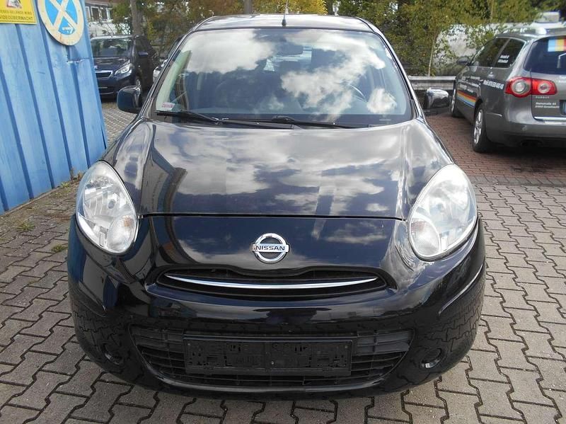 Gebraucht Nissan Micra Acenta 80 PS (58 kW) 2011 Schwarz Kleinwagen