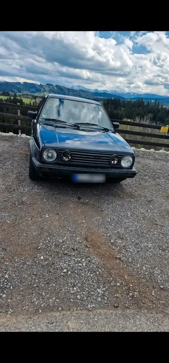 Gebraucht VW Golf II 70 PS (51 kW) 1990 Blau Kleinwagen