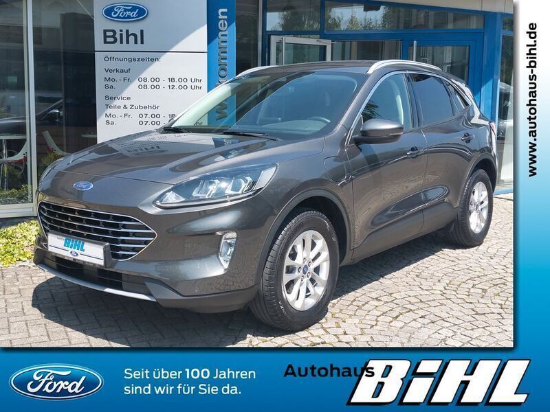 Grau Gebraucht 2021 Ford Kuga Titanium SUV | 20.690 € (Guter Preis) - Bild 1/4