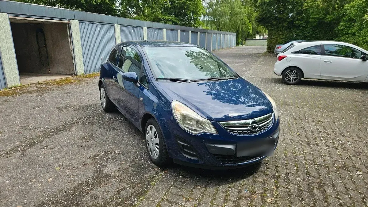 Gebraucht Opel Corsa 69 PS (50 kW) 2011 Blau Kleinwagen