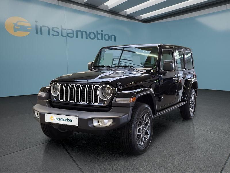 Schwarz Neu 2025 Jeep Wrangler Sahara SUV | 64.449 € (Fairer Preis) - Bild 1/4